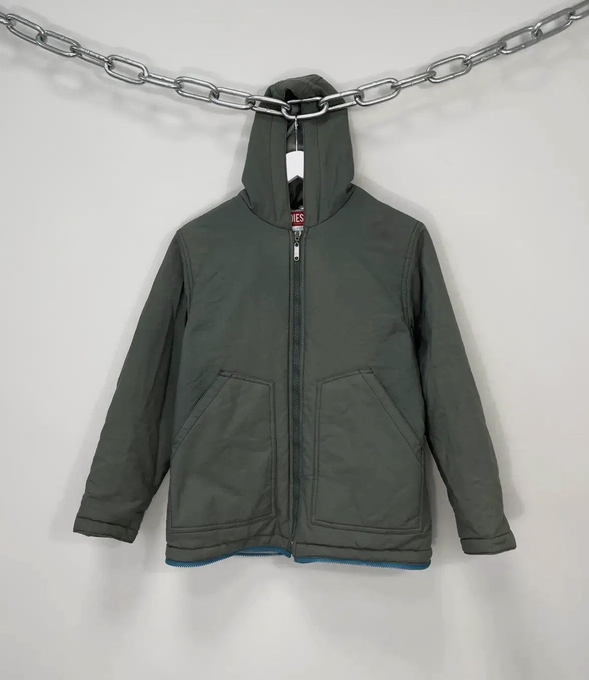 Diesel × Vintage Vintage Diesel Women's Y2K Hype Avant Garde Japanese Jacket Size L / US 10 / IT 46 - 1 Thumbnail