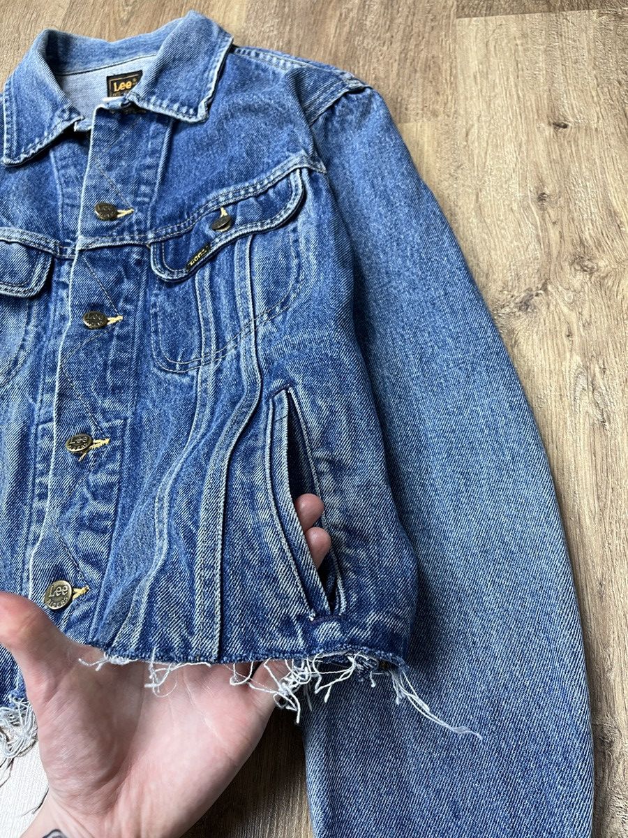 Lee ➕ sick wash custom cut cropped lee 80s usa made trucker jct Size US M / EU 48-50 / 2 - 5 Thumbnail
