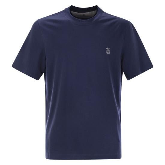 Brunello Cucinelli BRUNELLO CUCINELLI Men Polo Shirts M0B138440 AVIO Size US XL / EU 56 / 4 - 1 Thumbnail