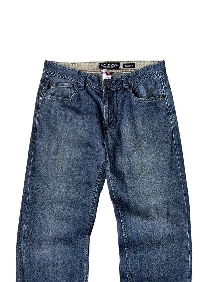 Ecko Unltd. × Vintage Vintage Ecko Unltd Baggy Loose Fit Jeans Size US 36 / EU 52 - 7 Thumbnail