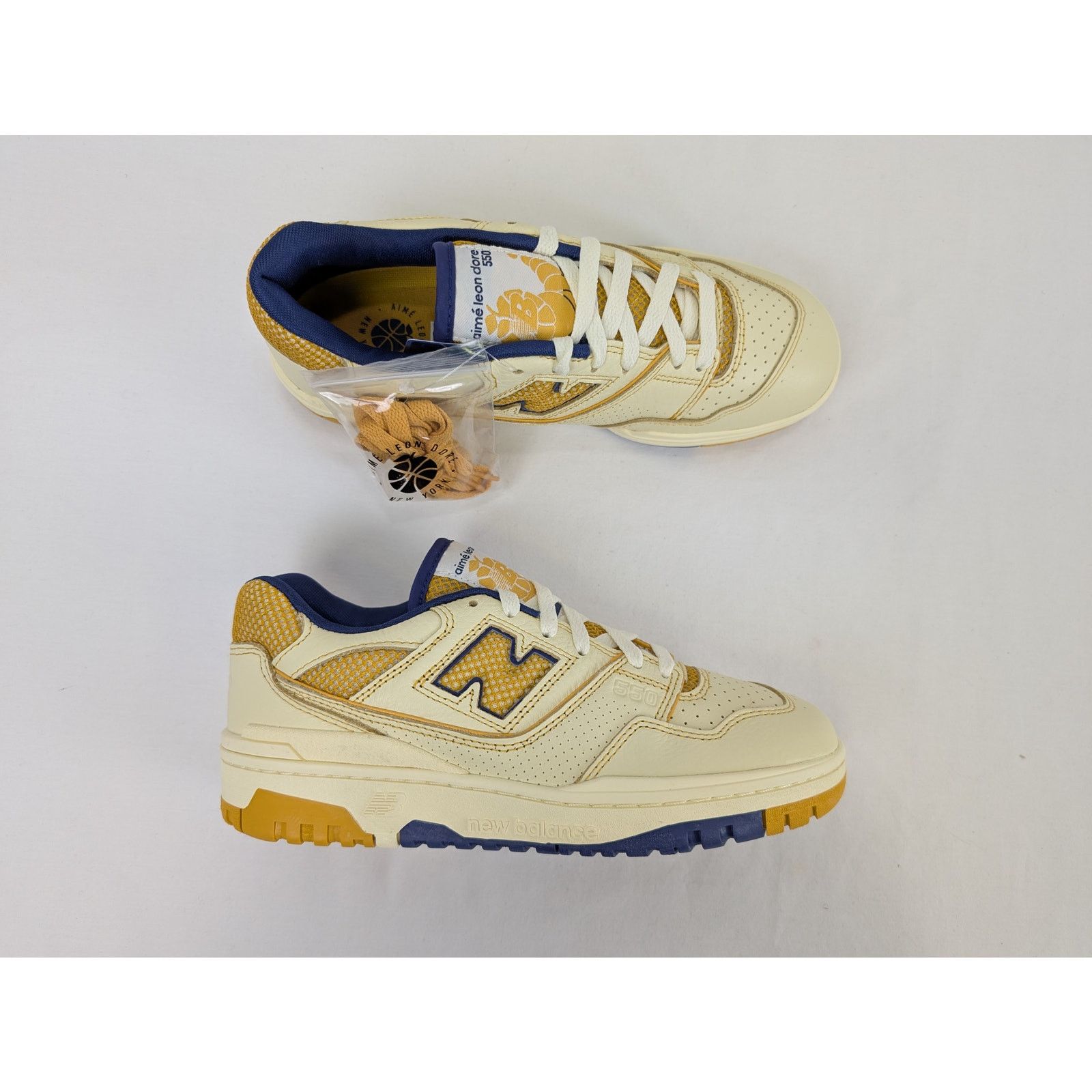 Aime Leon Dore × New Balance o1rshd1 Q:2 / Masaryk Community Gym 550 Sneakers Size US 7 / EU 40 - 1 Thumbnail