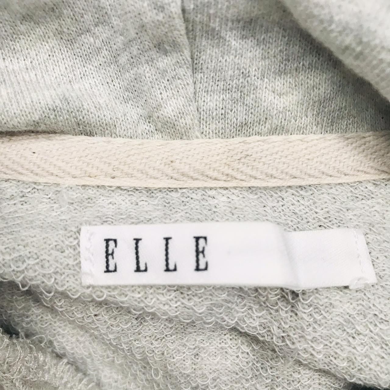Vintage Vtg ELLE Libert Hoodie Sweatshirt Spell Out Jumper Size S / US 4 / IT 40 - 4 Thumbnail