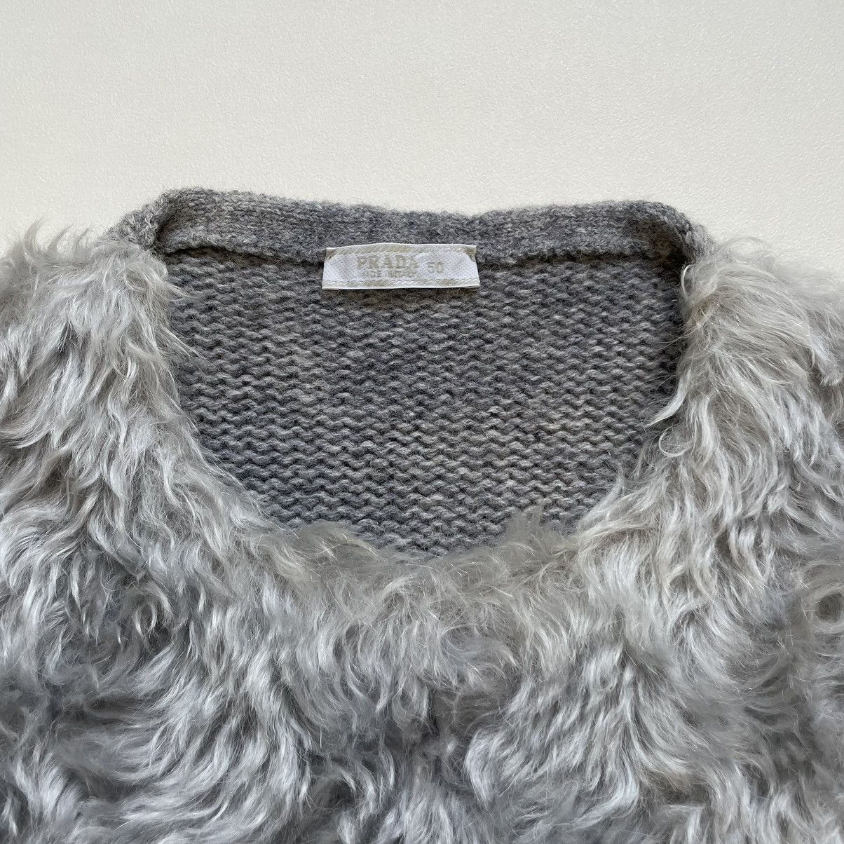 Prada A/W 07 Mohair Front Sweater Vest Size US M / EU 48-50 / 2 - 5 Thumbnail