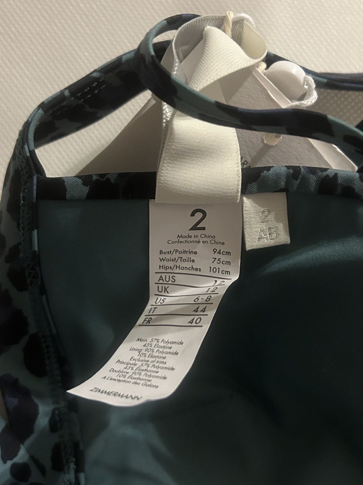 Zimmermann ZIMMERMANN Separates Sculpt leopard triangle bikini top Size M / US 6-8 / IT 42-44 - 5 Thumbnail