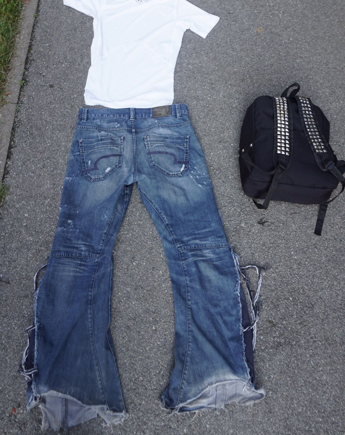 Japanese Brand × Vintage 1of1 vaulted heaven jeans Size US 29 - 2 Thumbnail