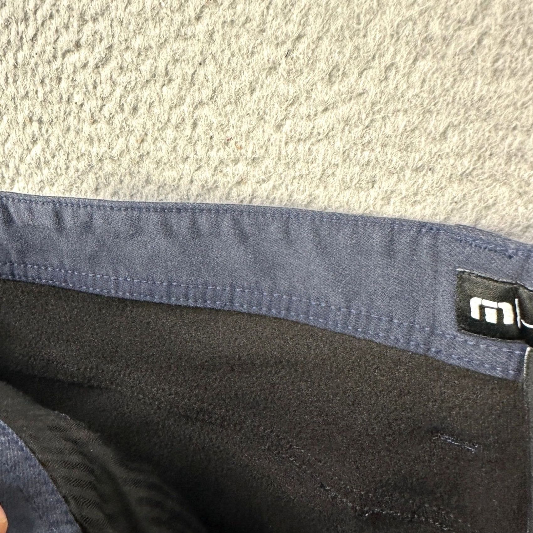 TravisMathew Travis Mathew Fleece Lined Pants Mens 40 Navy Blue Flat Front Stretch 5 Pocket Size US 40 / EU 56 - 5 Thumbnail
