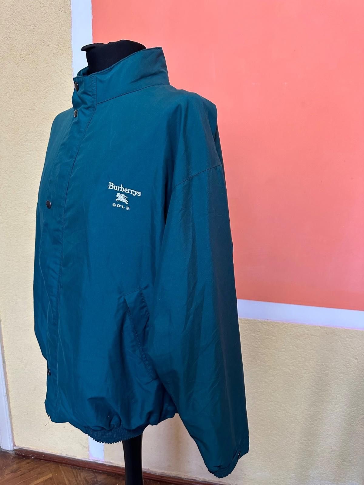 Burberry Burberys Golf Nova Check Green Jacket Sz XL Size US XL / EU 56 / 4 - 4 Thumbnail