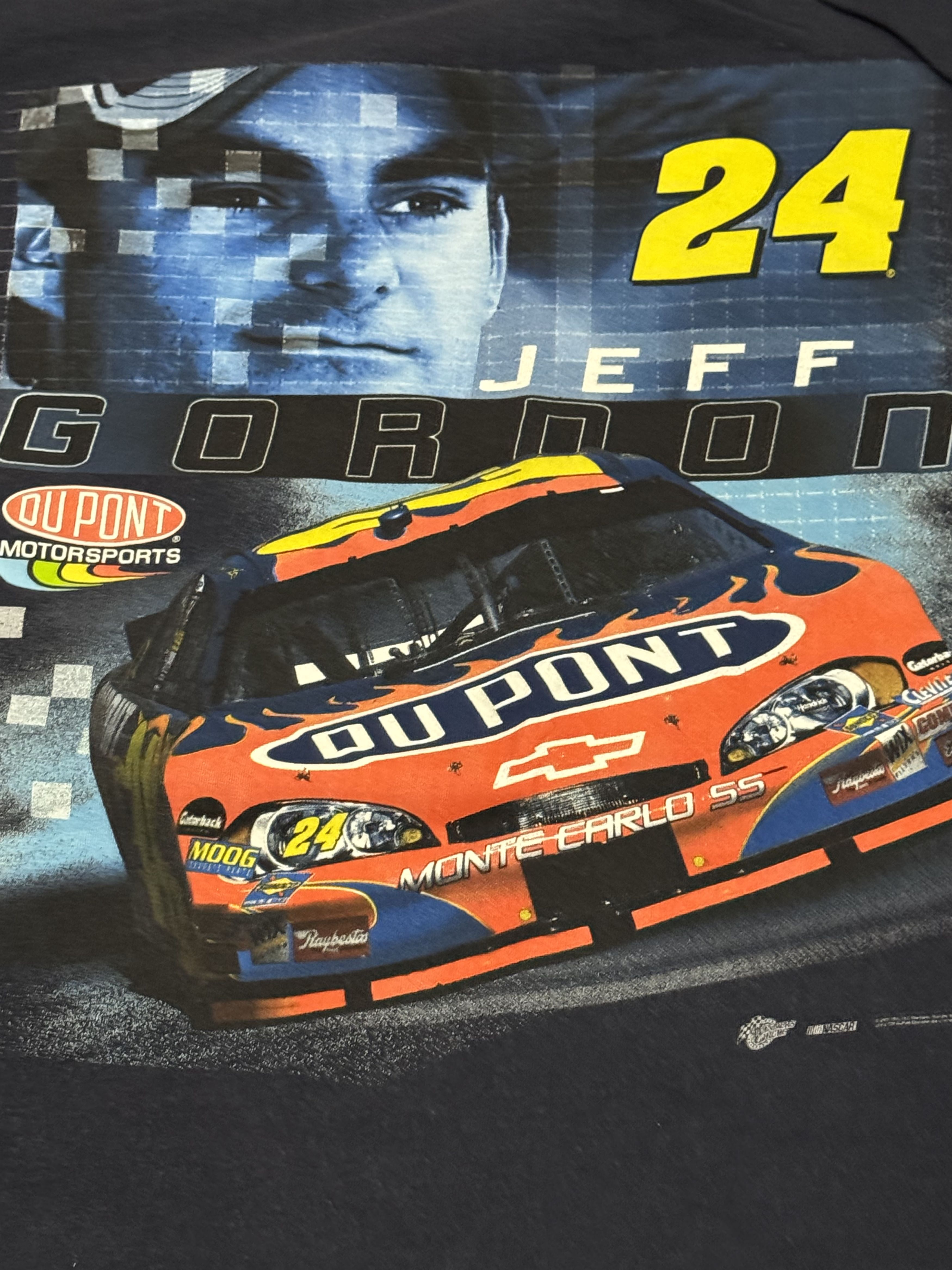 NASCAR Vintage Jeff Gordon #24 DuPont Long Sleeve– Retro NASCAR Size US M / EU 48-50 / 2 - 2 Thumbnail