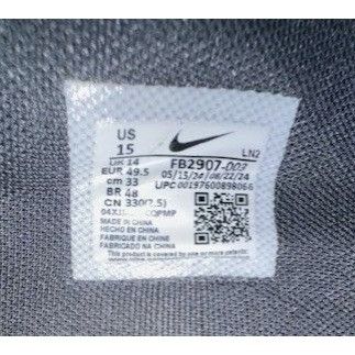 Nike Nike Force Zoom Trout 9 Pro Men Size 15 Black Metal Baseball Size US 15 / EU 48 - 4 Thumbnail
