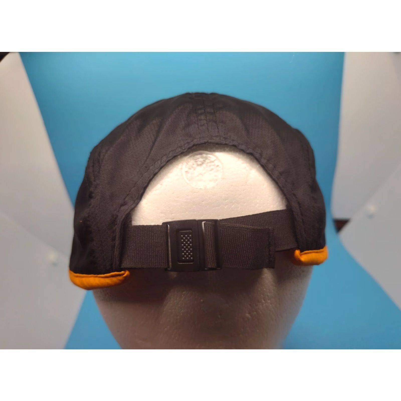 LOWA Lowa Head Sweats 5 Panel Hat Polyester Black Lightweight Running Cap Adjustable Size ONE SIZE - 6 Thumbnail