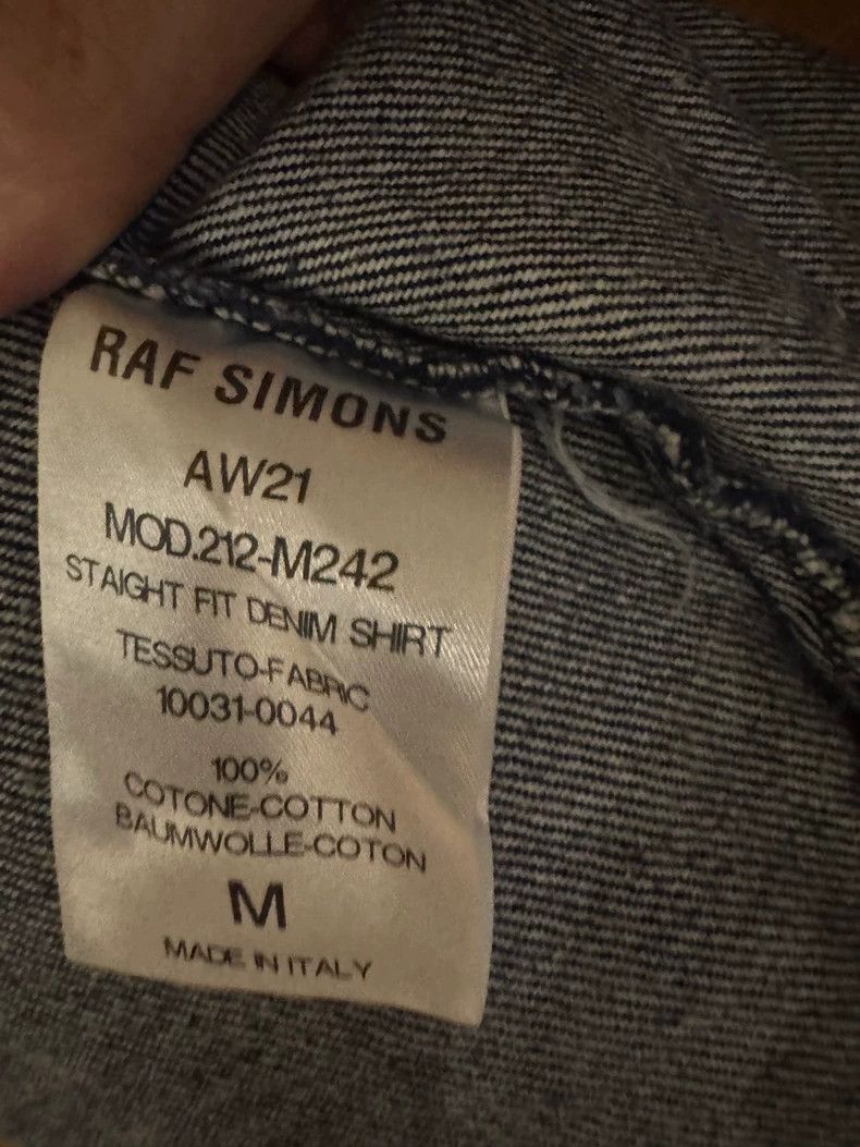 Raf Simons Raf simons Denim shirt Size US M / EU 48-50 / 2 - 4 Thumbnail