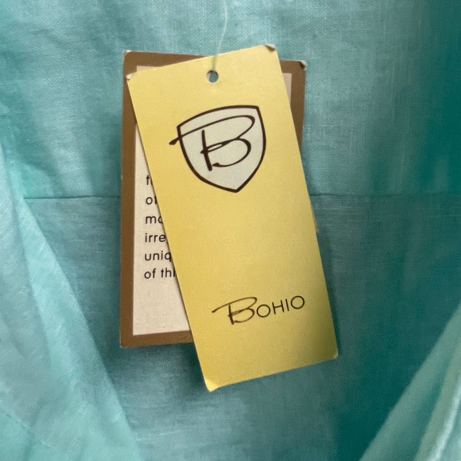 Other Bohio 100% Linen Guayabera Shirt XXL Short Sleeve Button Up Size US XXL / EU 58 / 5 - 3 Thumbnail