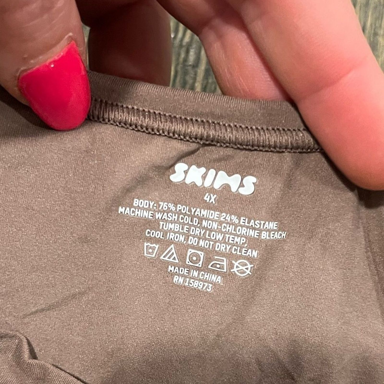 SKIMS NWT Skims Fits Everybody Super Cropped T-Shirt Crewneck 4X Size 4XL / US 24-26 - 2 Thumbnail