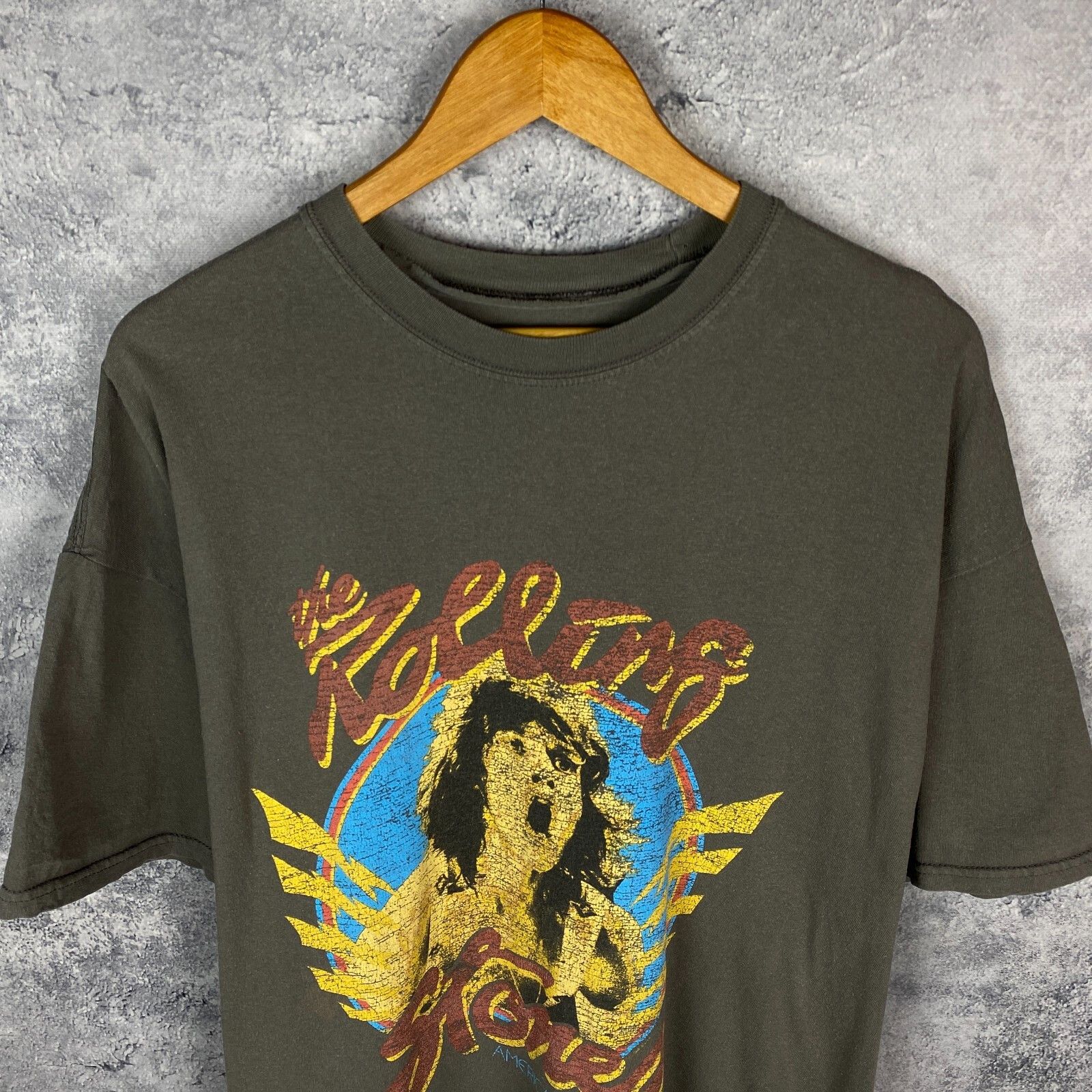 The Rolling Stones The Rolling Stones Tee Men's Size M Gray Short Sleeve ` Size US M / EU 48-50 / 2 - 2 Thumbnail