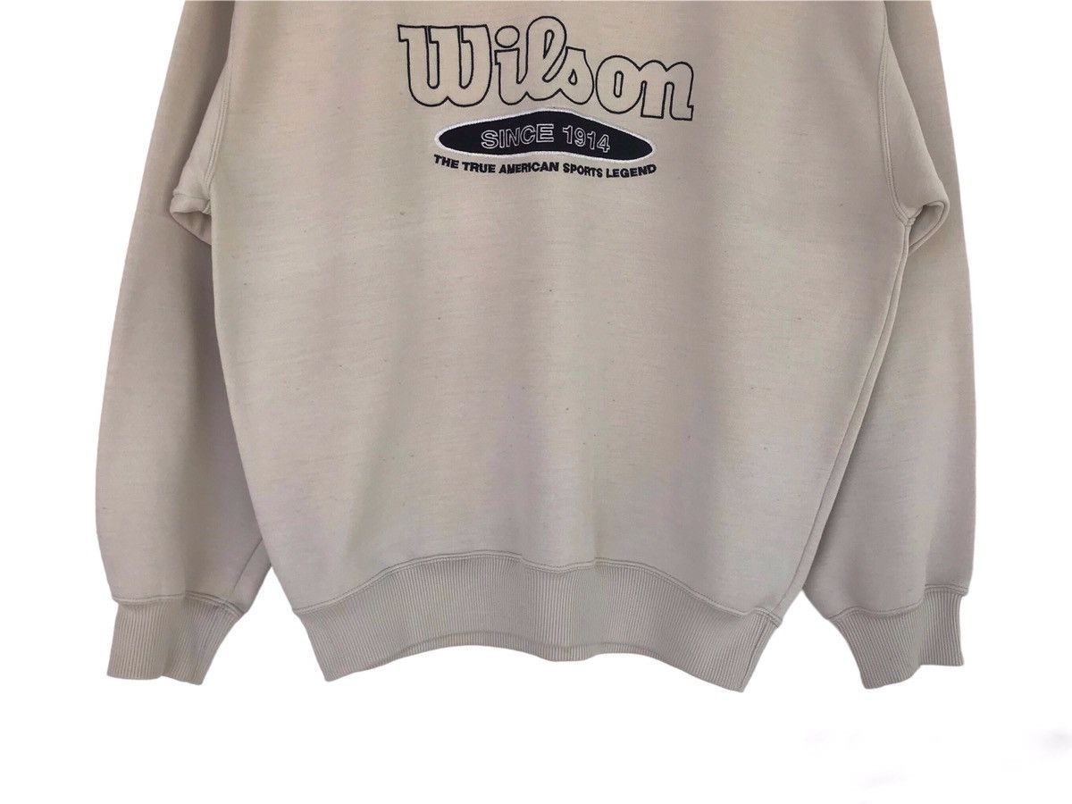 Vintage × Wilson Vintage Wilson big logo crewneck sweatshirt sportswear Size US M / EU 48-50 / 2 - 3 Thumbnail