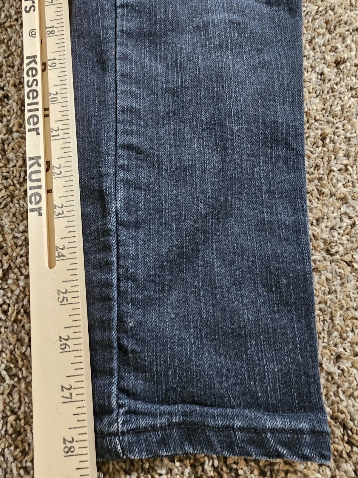 Michael Kors MK Michael Kors Womens sz 10 Tapered Mid Rise Stretch Jeans Size 32" / US 10 / IT 46 - 6 Thumbnail
