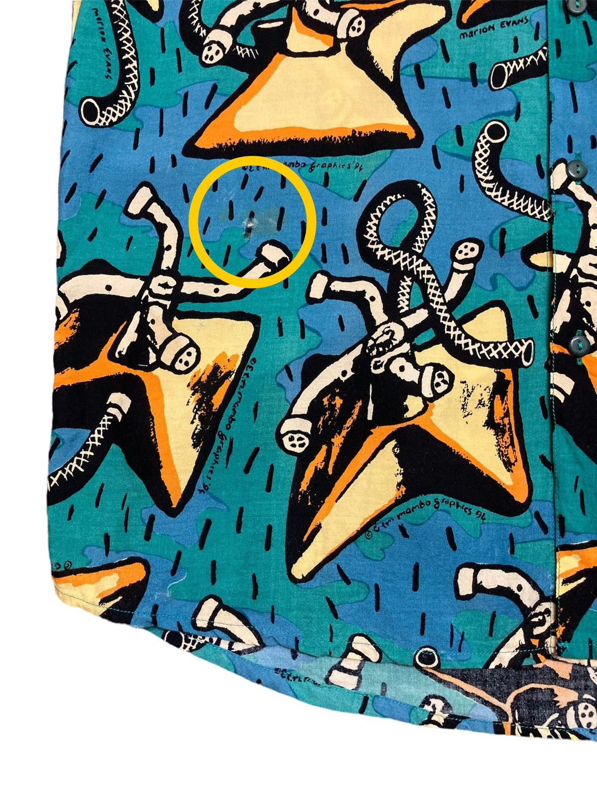 Mambo VINTAGE MAMBO LOUD SHIRT Size US L / EU 52-54 / 3 - 13 Thumbnail
