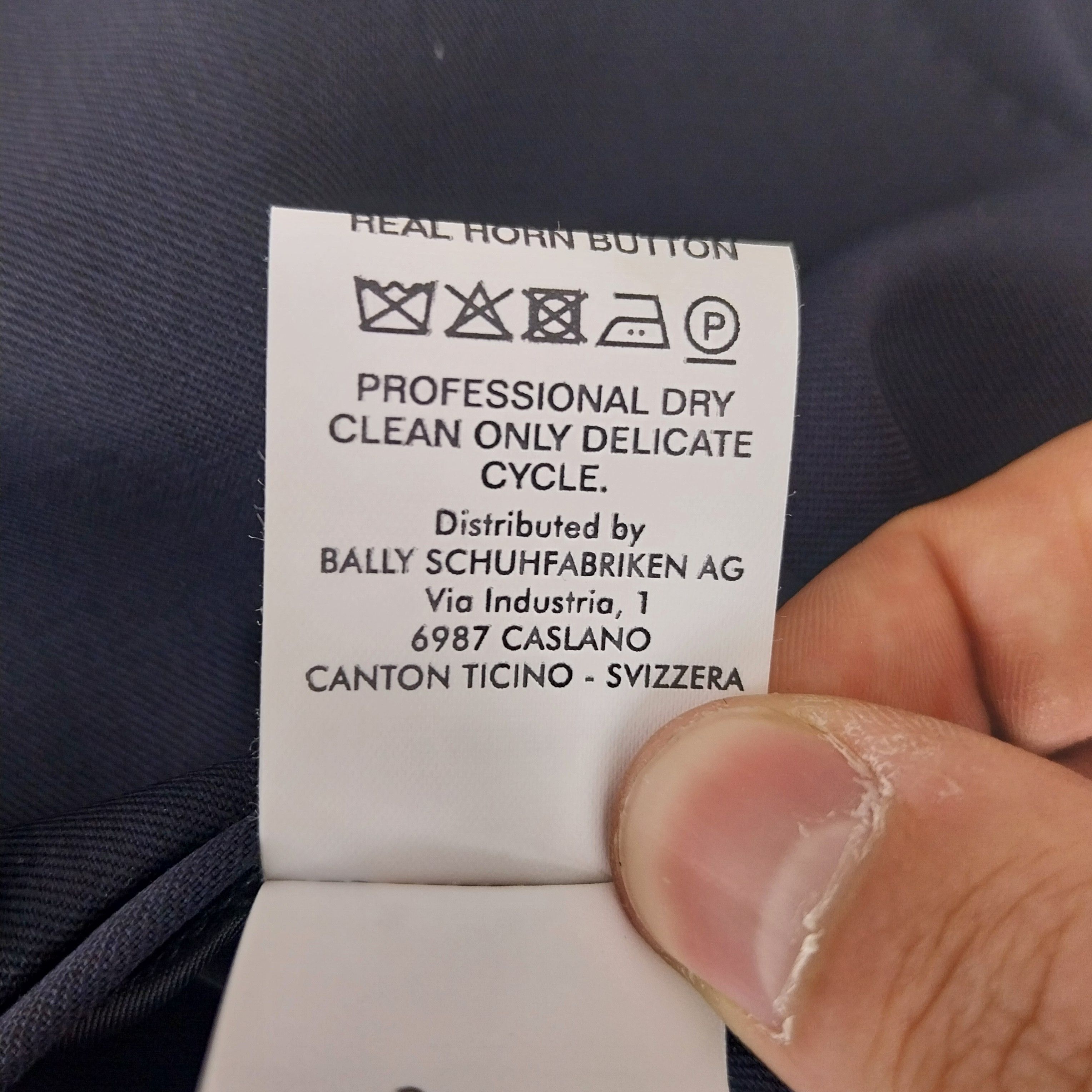 Bally Bally blue blazer Size 52R - 7 Thumbnail