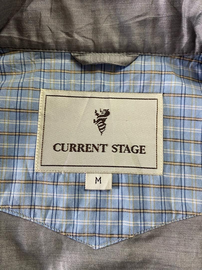 Japanese Brand VINTAGE CURRENT STAGE BOMBERS JACKET Size US M / EU 48-50 / 2 - 6 Thumbnail