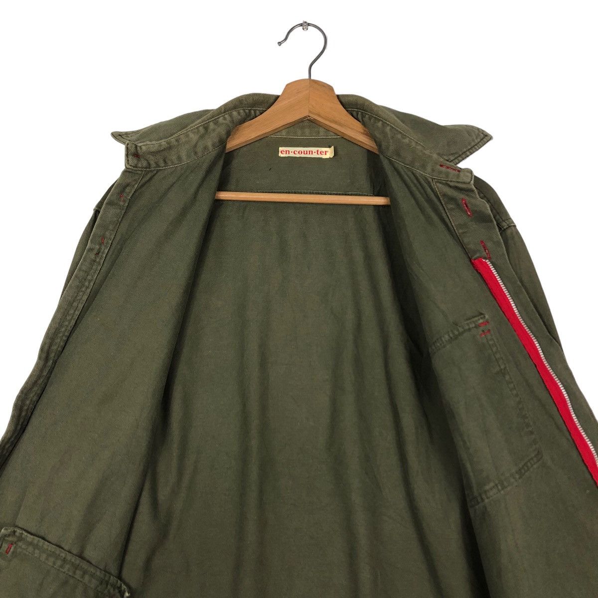 Issey Miyake 🔥Vintage Biker Chore Jacket en.coun.ter Zipper Japan Made Size US L / EU 52-54 / 3 - 14 Thumbnail