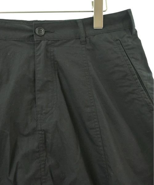 Comme des Garcons Homme Plus Cropped Pants Cotton Half Pants Sarouel Pattern Plain Black Size US 34 / EU 50 - 3 Thumbnail