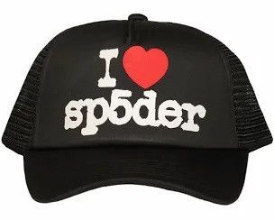Sp5der Sp5der Souvenir Trucker Black Size ONE SIZE - 1 Thumbnail
