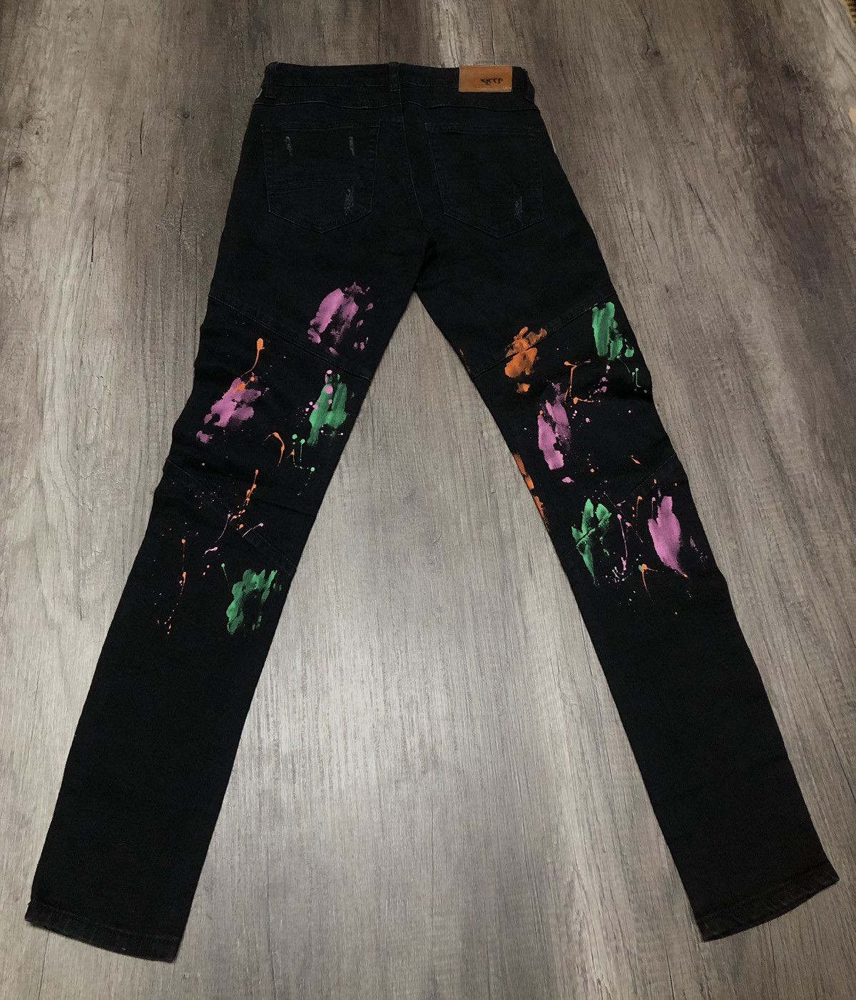 Designer Denim Distillation by Kleep Black Tye Dye Size US 29 - 17 Thumbnail