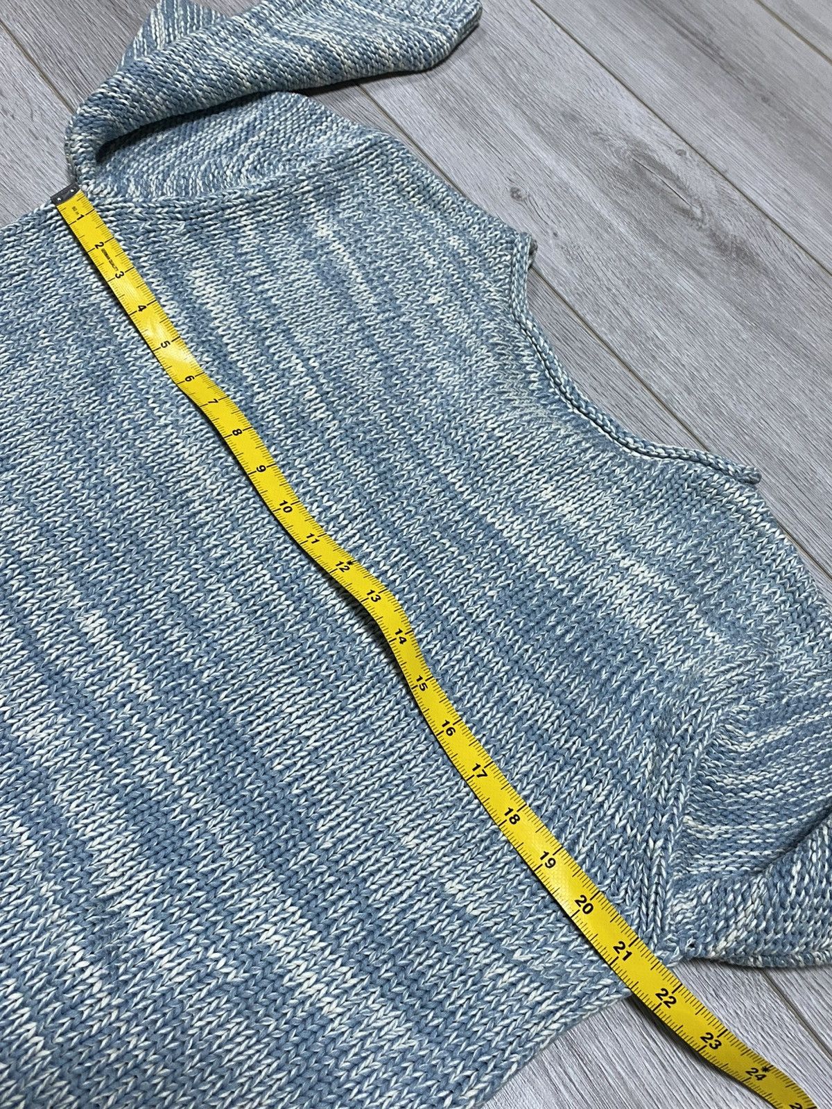 Acne Studios Acne Studios Sapata twist sweater knit 🧶 blue Size US XS / EU 42 / 0 - 9 Thumbnail