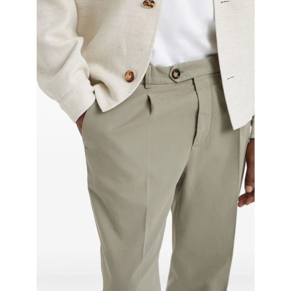 Brunello Cucinelli o1w1db10925 Pant in Bright Green Size US 40 / EU 56 - 2 Thumbnail
