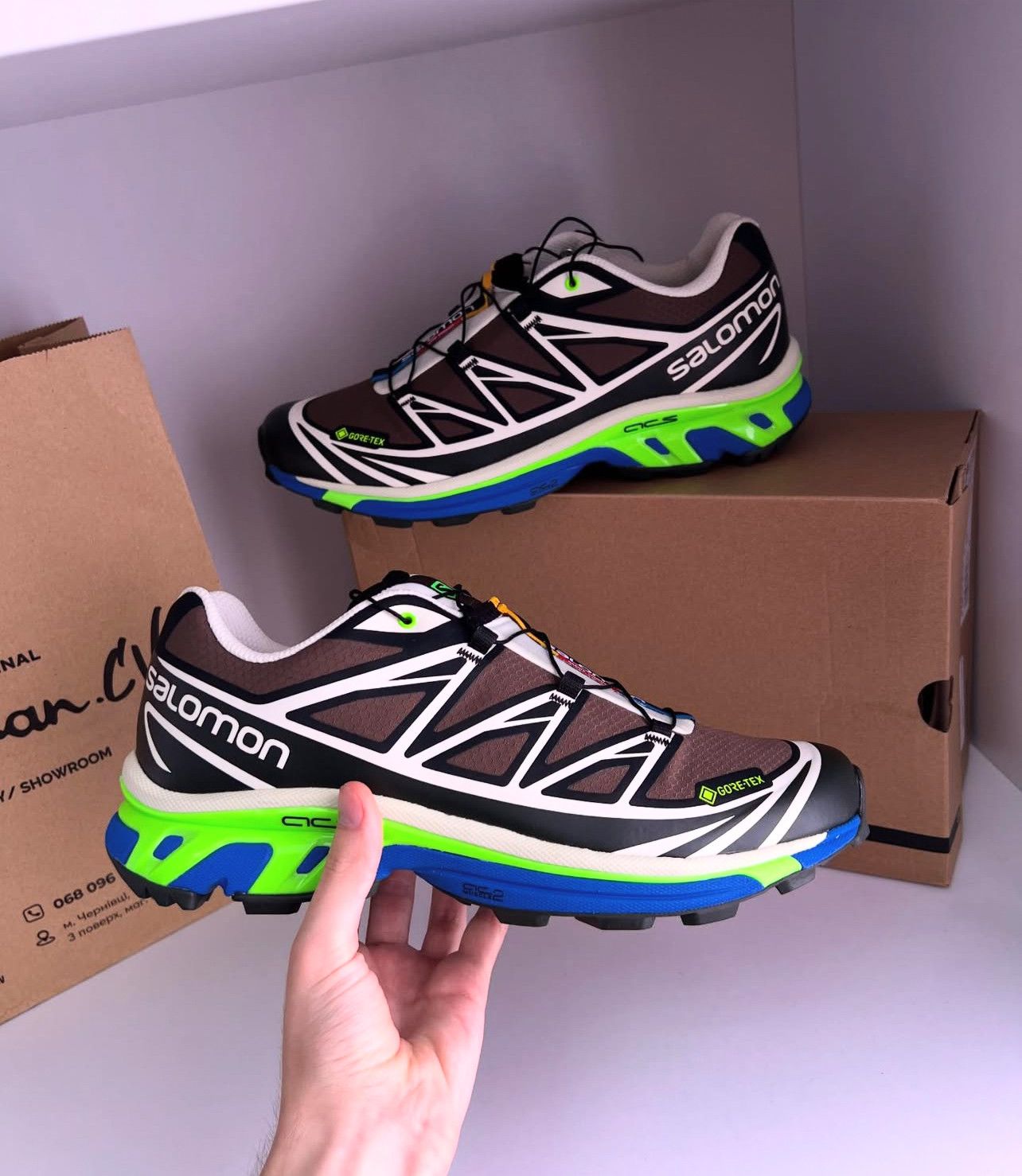 Salomon Salomon XT 6 GTX Shoes Size US 11.5 / EU 44-45 - 5 Thumbnail