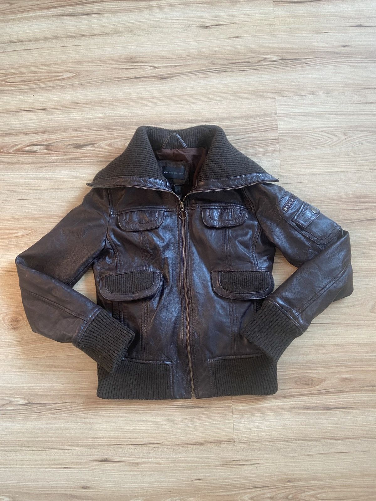 Genuine Leather Sheep leather Jacket Size S / US 4 / IT 40 - 1 Thumbnail