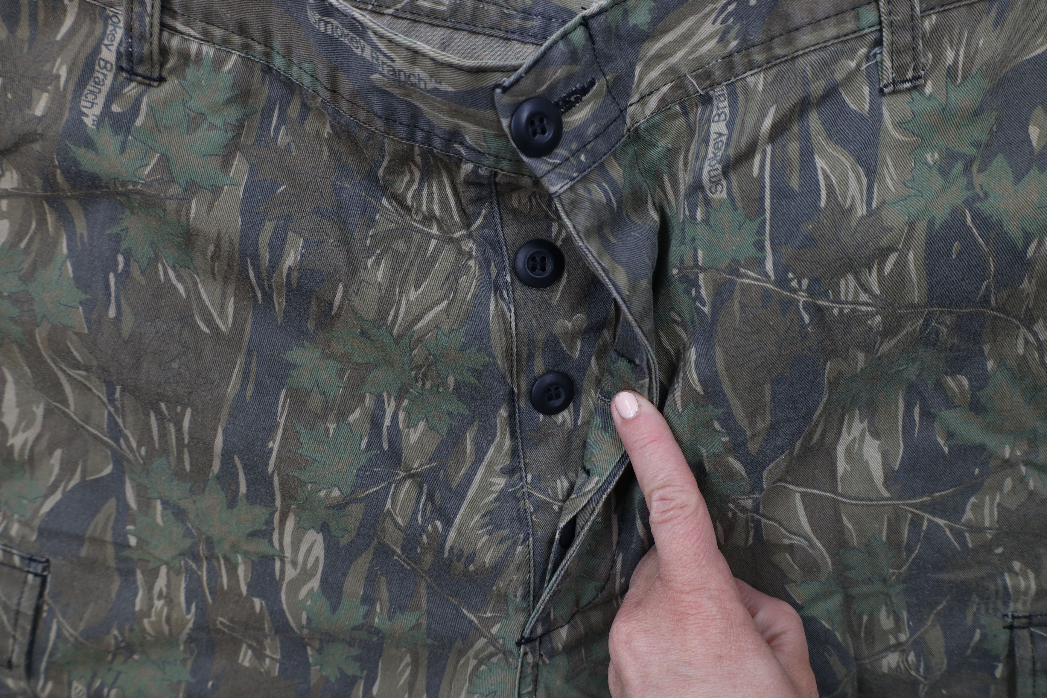 Vintage Vintage 90s Streetwear Camouflage Wide Leg Cargo Pants Size US 38 / EU 54 - 6 Thumbnail