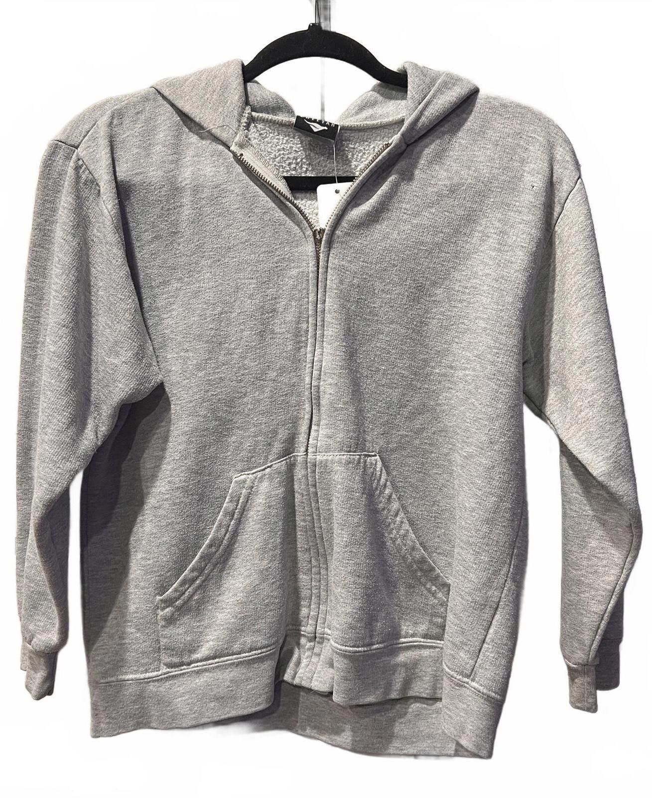 Other Cheetah Medium Gray Zip-Up Hoodie Sweatshirt Size M / US 6-8 / IT 42-44 - 1 Thumbnail