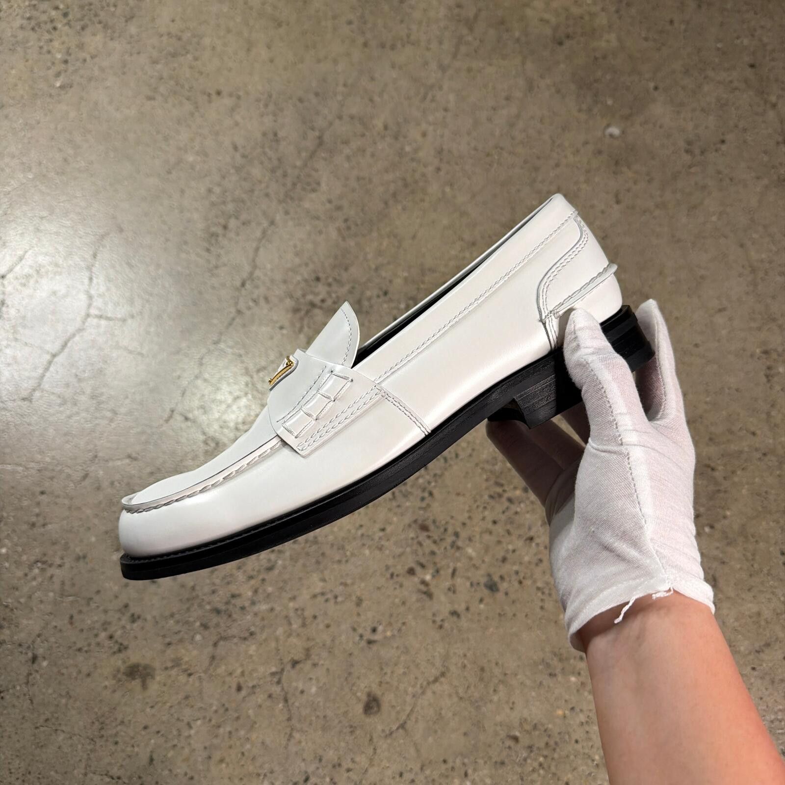 Prada Prada Leather Loafers Size US 9 / EU 42 - 6 Thumbnail