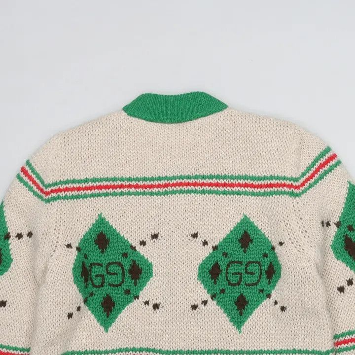 Gucci Gucci Alpaca Cardigan for Women in Ivory-2507 Size L / US 10 / IT 46 - 1 Thumbnail