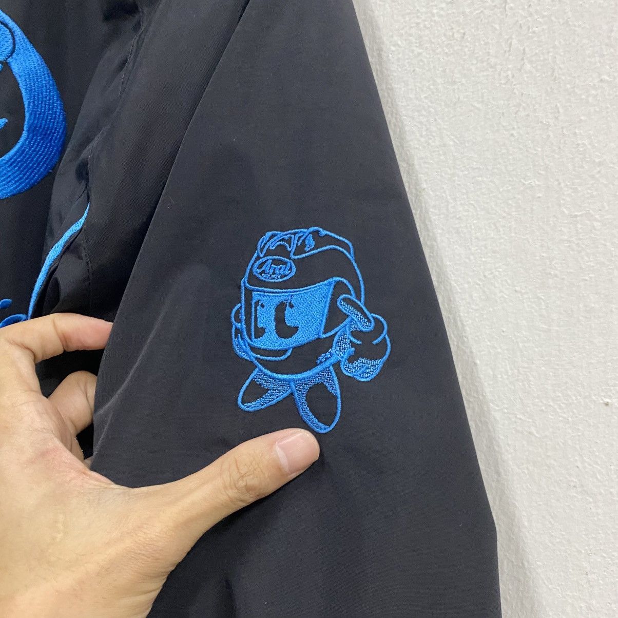 Japanese Brand × Sports Specialties VERY RARE VINTAGE JACKET ARAI HELMET RACING Size US XXL / EU 58 / 5 - 10 Thumbnail