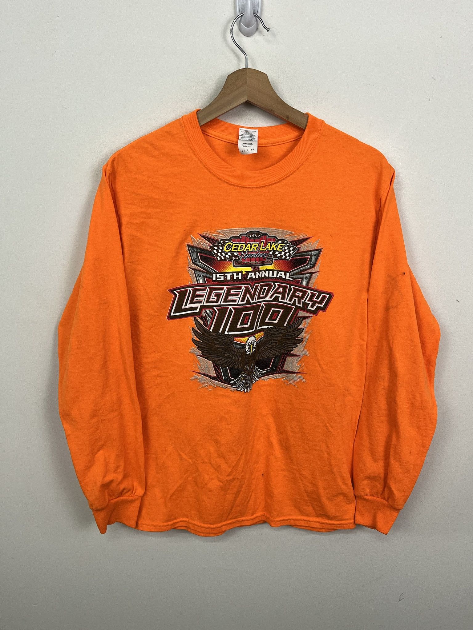 Other Vintage Racing Legendary 100 NASCAR Drag Racing Longsleeve Shirt Size S Size US S / EU 44-46 / 1 - 1 Thumbnail