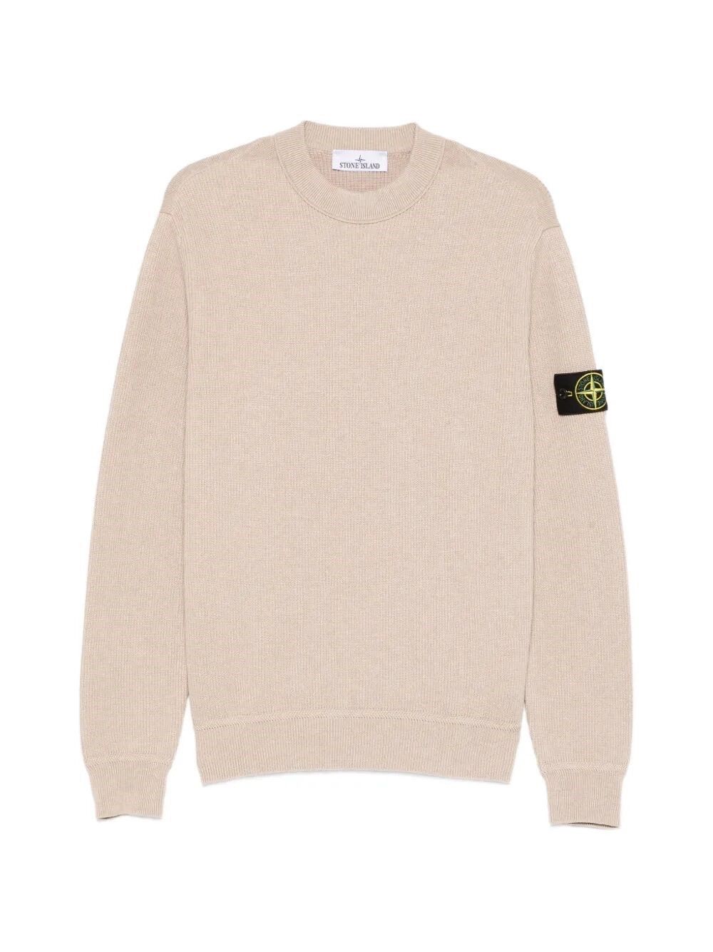 Stone Island Ribbed Soft Organic Cotton Crewneck Size US XL / EU 56 / 4 - 1 Thumbnail
