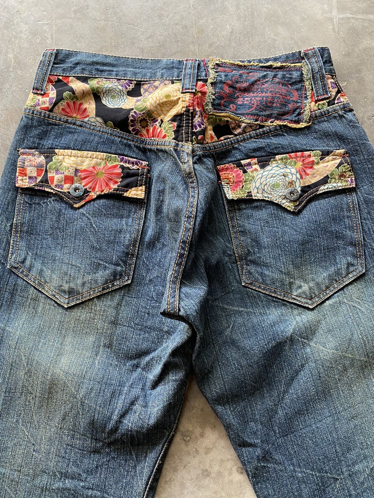 Hysteric Glamour × If Six Was Nine × Tornado Mart 💥last call💥Baggy Jeans Piko Mud Rusty Denim Size US 29 - 2 Thumbnail