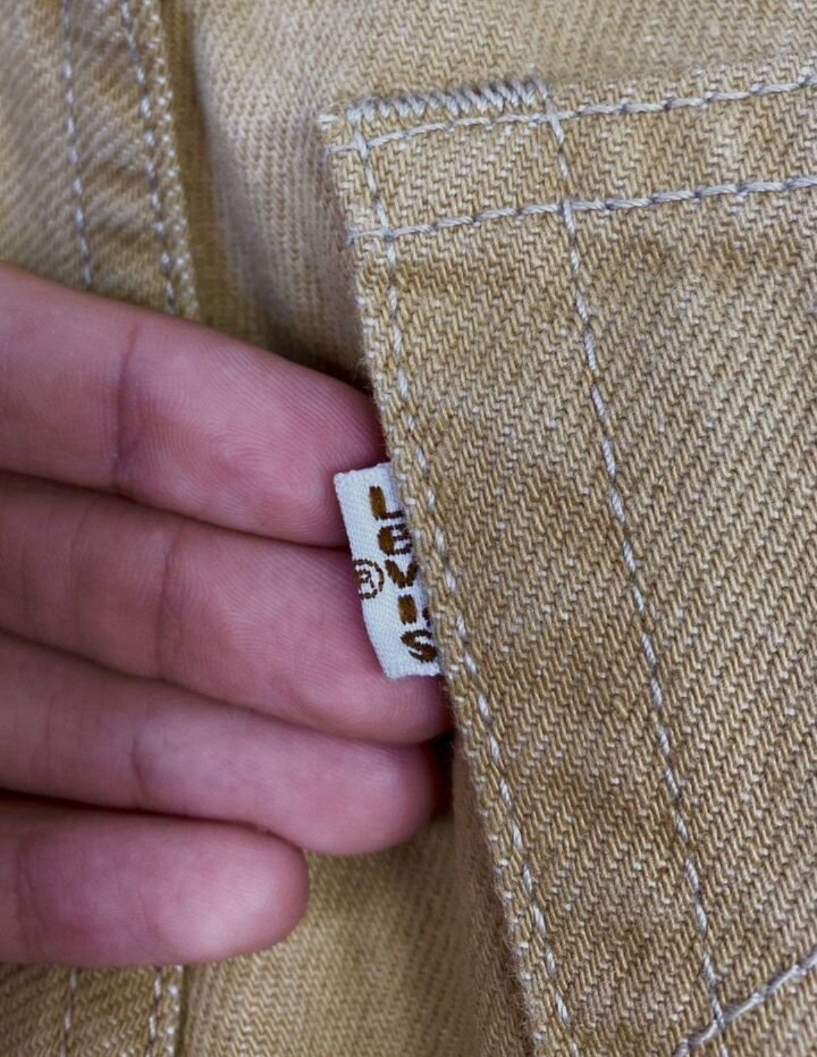Levi's × Vintage 1999 Levi 451 Fox fibre Made in Italy Size US 32 / EU 48 - 4 Thumbnail