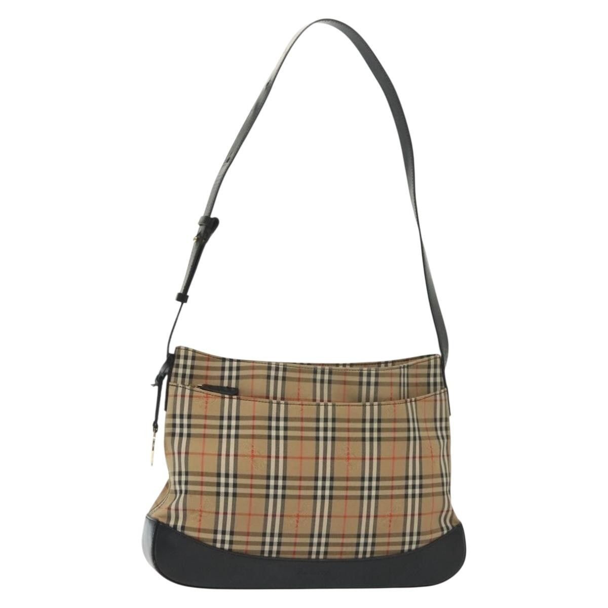 Burberry Burberry Shoulder Bag Nova Check Canvas Size ONE SIZE - 1 Thumbnail