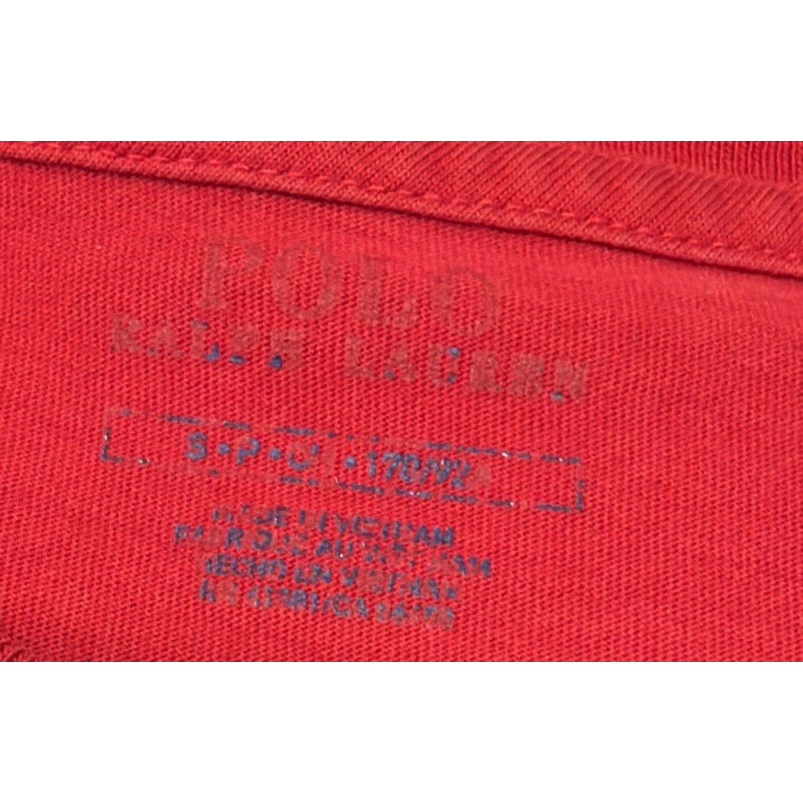 Polo Ralph Lauren Polo Ralph Lauren Small Red Navy Pony Logo Short Sleeve Size US S / EU 44-46 / 1 - 5 Thumbnail
