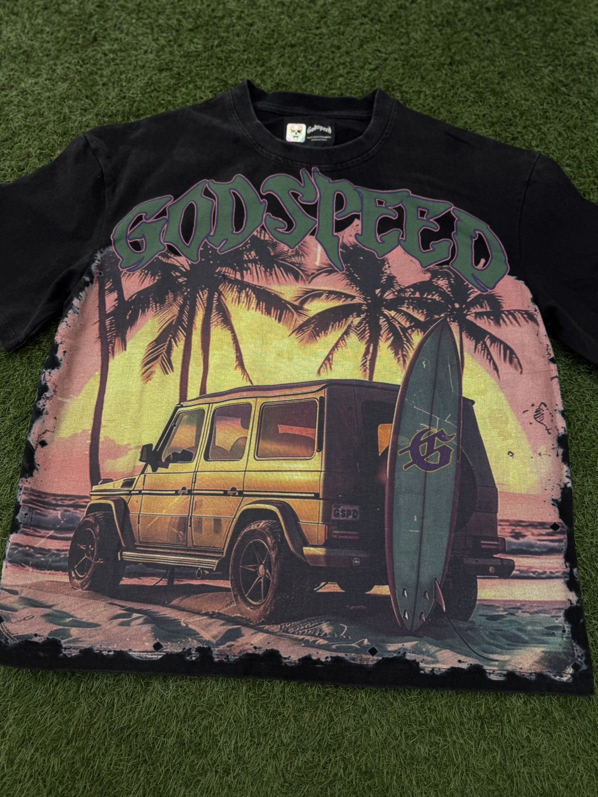 Godspeed Godspeed Black Miami G Wagon Tee Shirt Size S (NEW) Size US S / EU 44-46 / 1 - 1 Thumbnail
