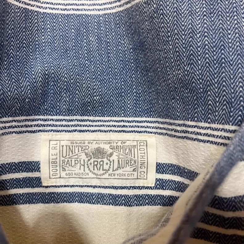 RRL Ralph Lauren RRL Ralph Lauren 20 cotton and linen striped retro jackets Size US M / EU 48-50 / 2 - 5 Thumbnail