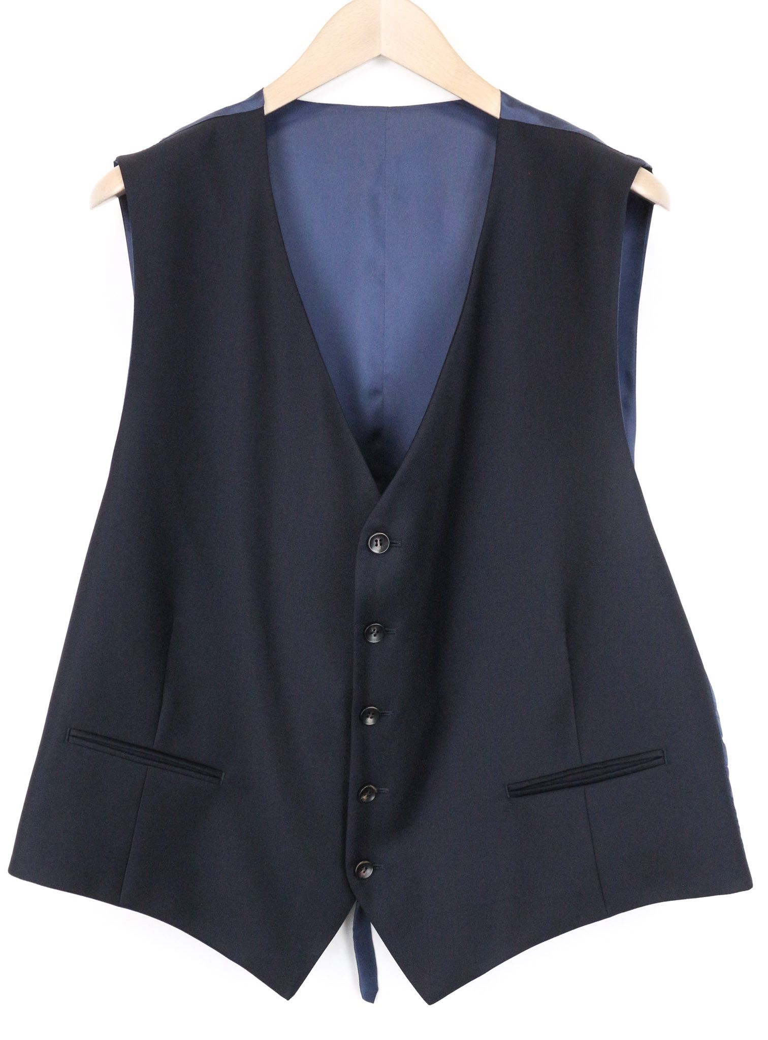 Suitsupply FERRARA UK52S Navy Wool Waistcoat 74960 Size 52S - 1 Thumbnail