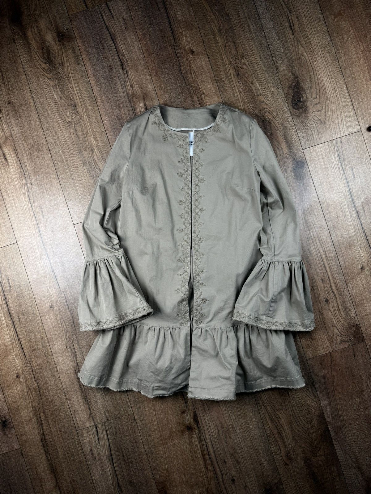 Other History Repeats Beige Embroidered Jacket IT44 Size M / US 6-8 / IT 42-44 - 1 Thumbnail