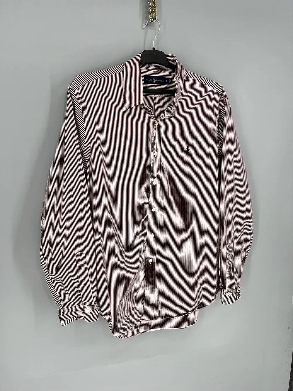 Ralph Lauren Vintage Striped Shirt Polo Ralph Lauren Size L Rare Size US L / EU 52-54 / 3 - 2 Thumbnail