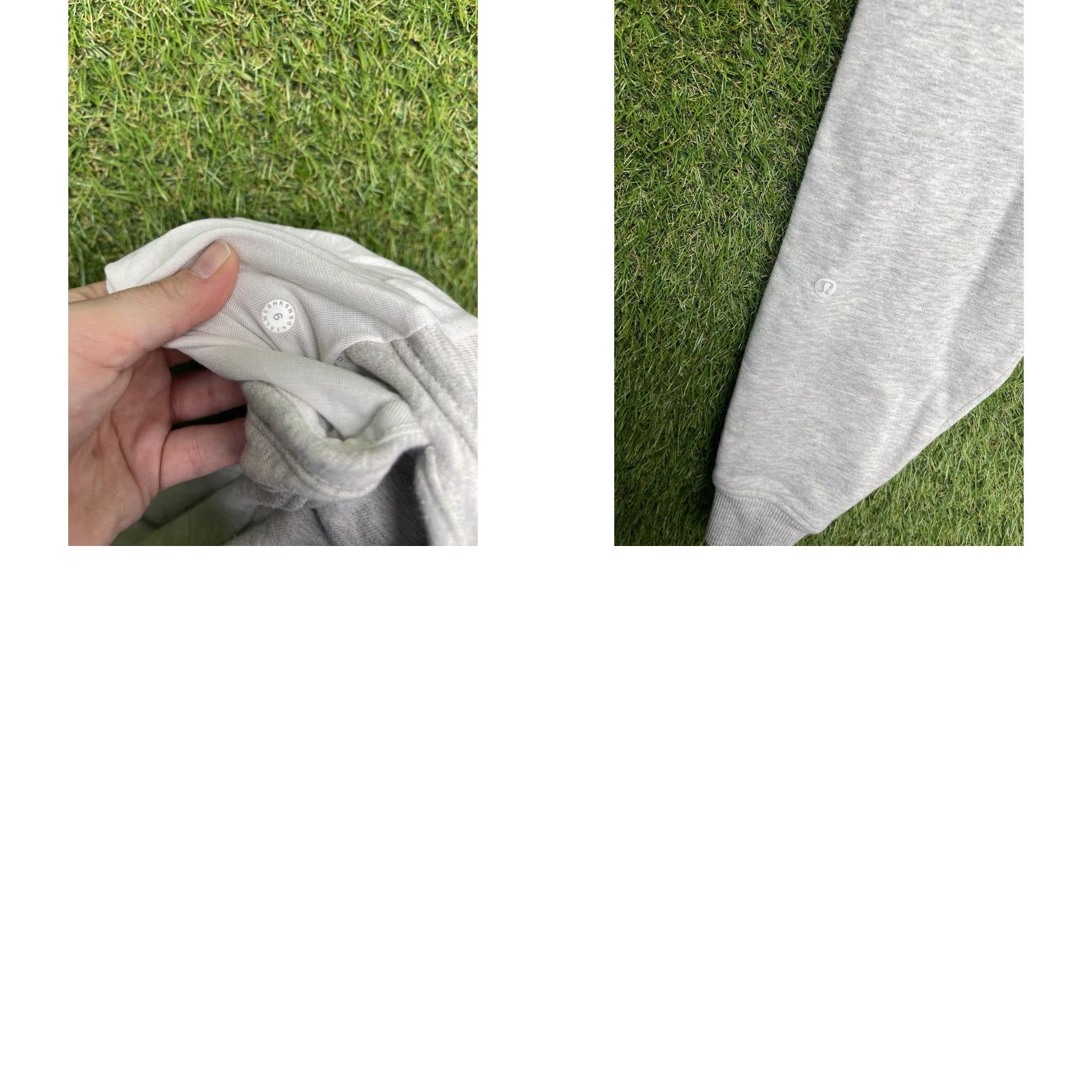 Lululemon Lululemon Pants Womens 6 Warm Down II Jogger 7/8 Cotton Terry Gray Tapered Gym Size 28" / US 6 / IT 42 - 8 Thumbnail