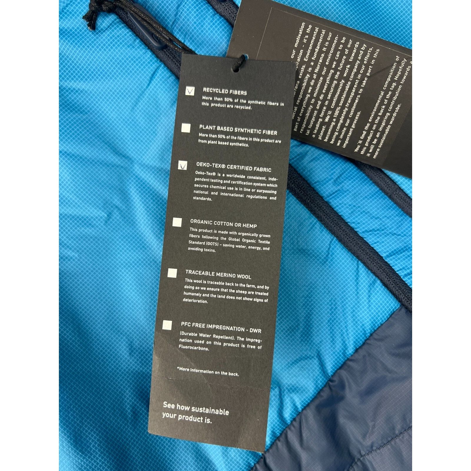 Norrona Norrona Mens Jacket Falketind Thermo60 Hooded Ski Snow Small Size US S / EU 44-46 / 1 - 18 Thumbnail