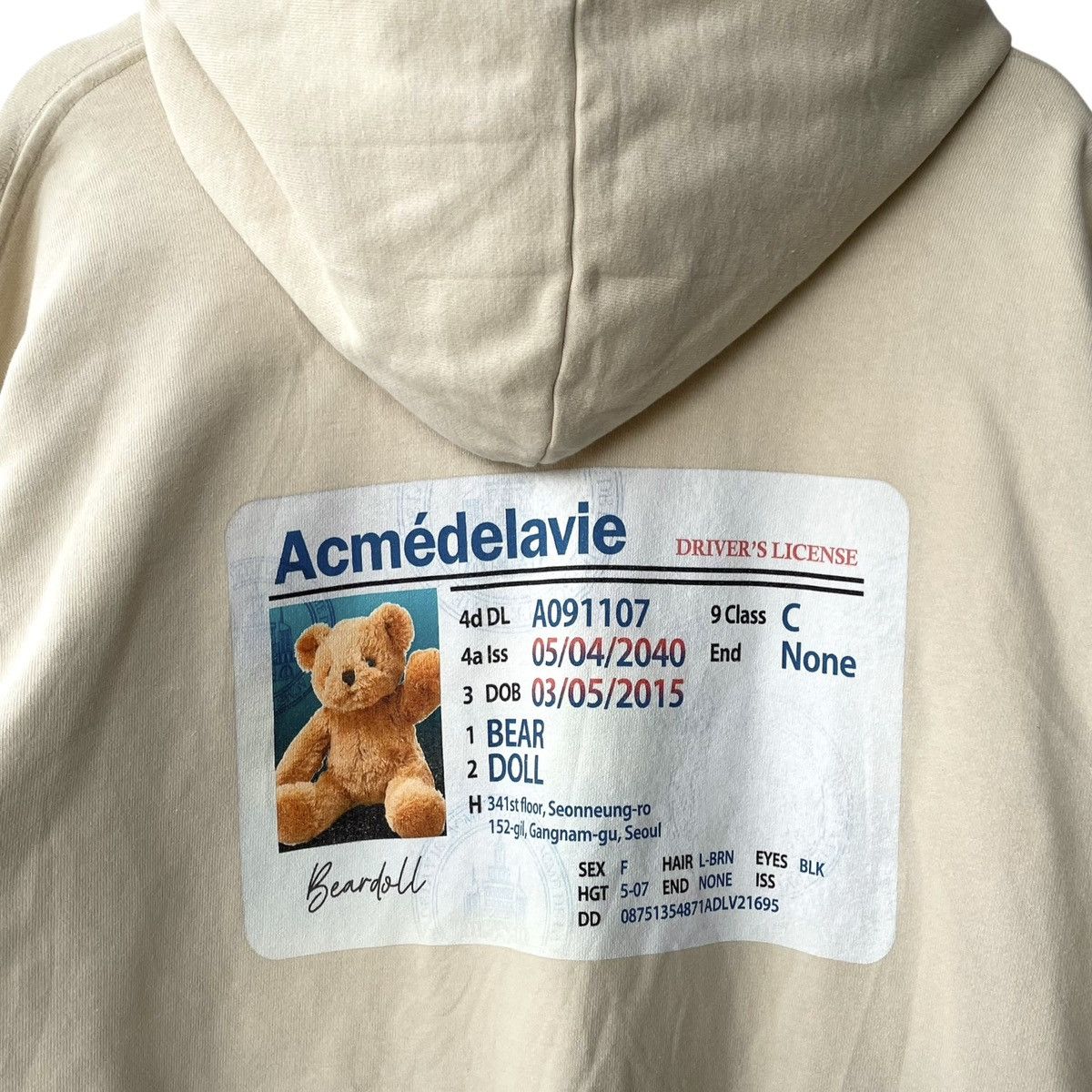 acme de la vie Acmé De La Vie ADLV Seoul Teddy’s Licensed Oversize Hoodie Size US L / EU 52-54 / 3 - 4 Thumbnail